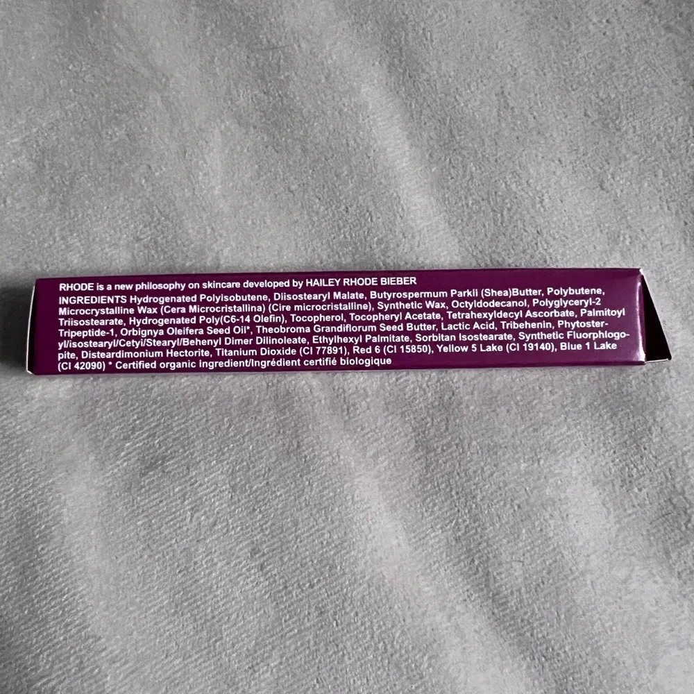 ✨ Rhode Peptide Lip Tint “Raspberry Jelly” 🍓 |Hailey Bieber Viral Lip Balm | NIB